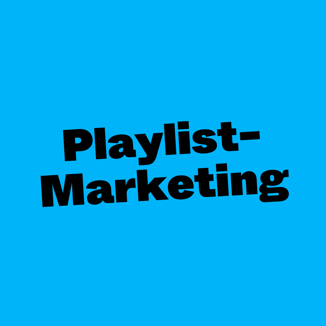 Playlist-Marketing