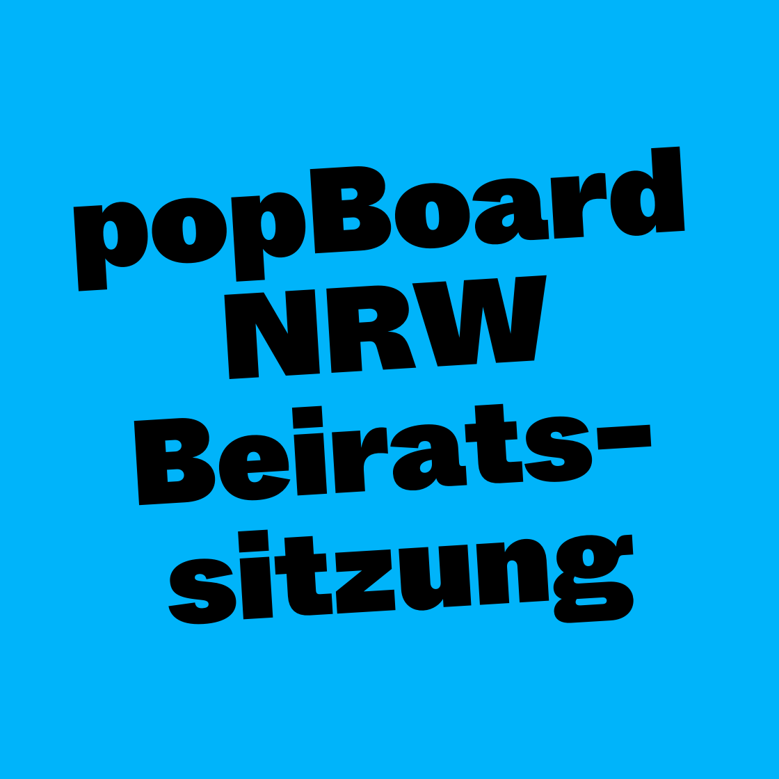 popBoard NRW Beiratssitzung